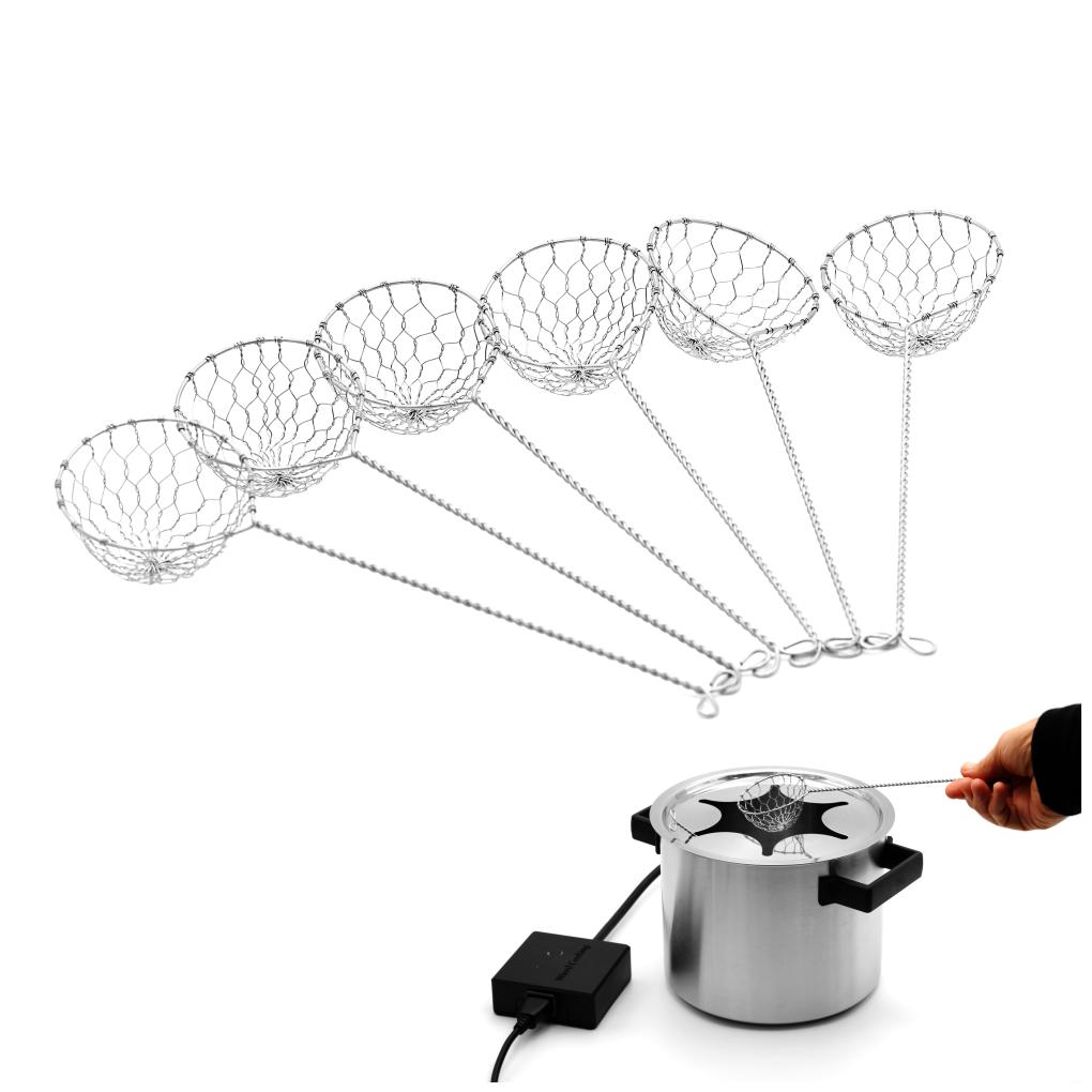 Fondue-Körbchen mit Wired Cooker